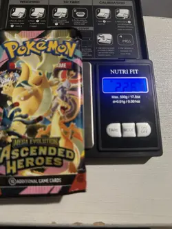 VERY HEAVY! 22.63g GOD PACKUU SIRU Ascended Heroes Pokemon TCG Booster SEALED #2 - Image 1