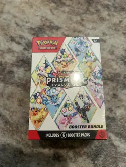 Pokemon Scarlet & Violet Prismatic Evolutions SEALED Booster Bundle - Image 1