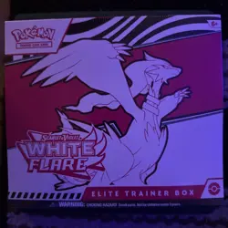 Pokemon White Flare Elite Trainer Box NEW SEALED - Image 1