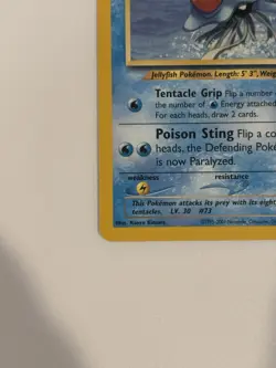 Pokemon Tentacruel 10/18 Southern Islands Promo - NM - Image 2