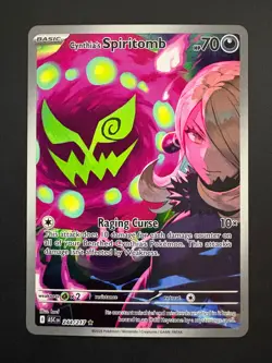 Cynthia's Spiritomb 244/217 Pokemon ME: Ascended Heroes Illustration Rare NM - Image 1