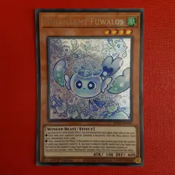 Yugioh Mulcharmy Fuwalos RA04-EN050 1st Edition Secret Rare - Image 1