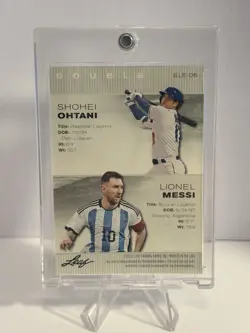 MESSI ARGENTINA / SHOHEI OHTANI DODGERS LOT (6) 2023 SOCCER/BASEBALL CARDS - Image 4