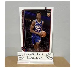 2025-26 Topps Rookie VJ Edgecombe #203 Philadelphia 76ers Basketball Card - Image 1