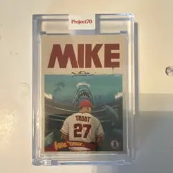 Topps Project70 Mike Trout Angels #505 Baseball Trading Card - Image 1