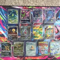 Pokemon Spoink, Mismagius, Sunflora Full Art Holo Lot Japanese - 13 Cards - Image 1