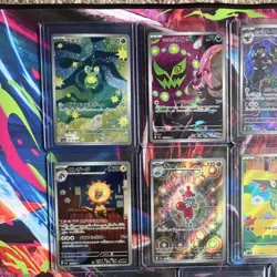 Pokemon Spoink, Mismagius, Sunflora Full Art Holo Lot Japanese - 13 Cards - Image 2