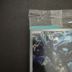 N’s Zekrom Ascended Heroes Promo Card Pokemon TCG sealed. - Image 3