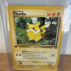 Pikachu 60/64 1st Edition Jungle Set Pokemon Card 1999 - Image 1
