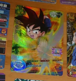 DRAGON BALL Z GT DBZ DBS HEROES PART 7 CARD PRISM CARTE CP H7-CP4 MADE JAPAN ** - Image 1