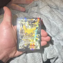 Pikachu EX Full Art Holo Pokemon Card XY Set XY124 Basic Thunder - Image 1