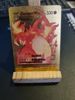 Charizard Vmax 020/189 Pokemon Gold Card Brand New - Image 1