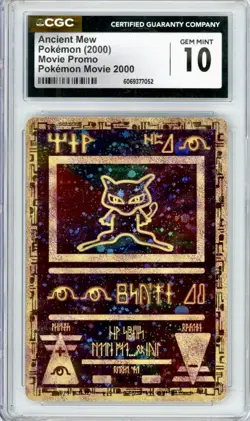 Pokemon Ancient Mew Movie Promo Holo CGC 10 Graded Card 2000 Nintendo Not PSA 10 - Image 1