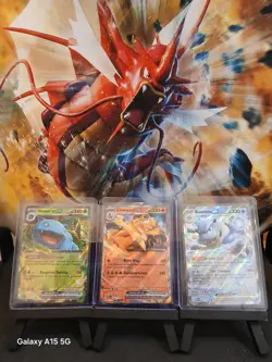 Charizard EX 006 & Venusaur EX 003 & Blastoise EX 009 151 English Pokemon Cards - Image 1