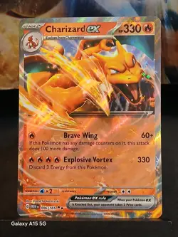 Charizard EX 006 & Venusaur EX 003 & Blastoise EX 009 151 English Pokemon Cards - Image 2