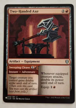 Two-Handed Axe The List Reprints Regular NM+ - Image 1
