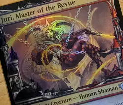 X 1 Juri, Master of the Revue Foil MUL 046 MTG Magic The Gathering - Image 1