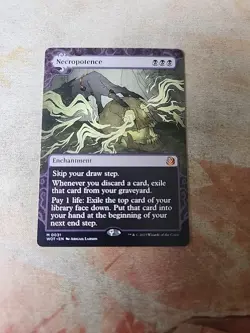 Necropotence Wilds Of Eldraine Enchanting Tales MTG NM - Image 1