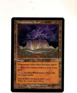 MTG Wintermoon Mesa SP/NM- Prophecy Magic the Gathering ~ Free Shipping ~ - Image 1