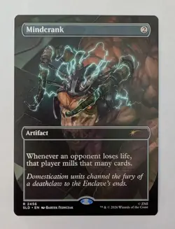 Mindcrank 2456 NM Near Mint Fallout Secret Lair Drop SLD Magic MTG - Image 1
