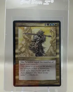 1994 MTG Magic The Gathering Legends Dakkon Blackblade - Image 3