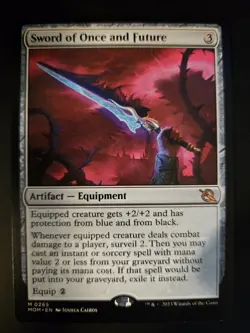 Sword of Once and Future NM March of the Machine MTG - Image 1