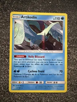 ARTIKODIN HOLO - POKEMON 32/181 SL9 DUO DE CHOC NEUF FR - Image 1