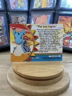 Lost Lapras OR1 Topps Pokemon – Orange Islands NM - Image 2