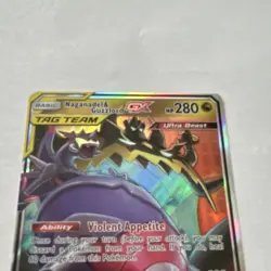 Pokemon Naganadel & Guzzlord GX Ultra Rare Holo 158/236 280 HP Cosmic Eclipse - Image 2