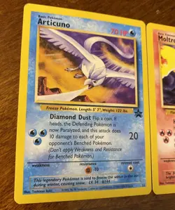 Pokemon Black Star Promo Moltres Zapdos Articuno Legendary Birds #21 22 23 NM LP - Image 2