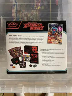Pokemon TCG Destined Rivals ETB Elite Trainer New And Sealed - Read Description - Image 2