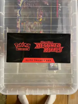 Pokemon TCG Destined Rivals ETB Elite Trainer New And Sealed - Read Description - Image 3