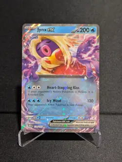 Jynx ex 124/165 NM Double Rare Scarlet & Violet 151 Pokemon Card TCG English - Image 1