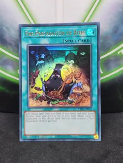 Yugioh Pre-Preparation of Rites RA01-EN055 Ultra Rare 1st Edition NM - Image 1