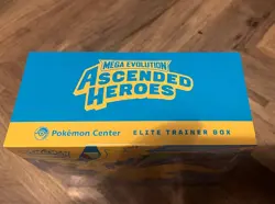 Pokemon TCG: Mega Evolution- Ascended Heroes POKEMON CENTER ETB, NEW & SEALED - Image 5