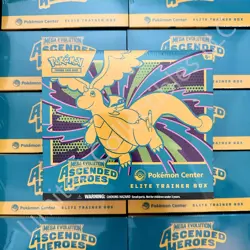 Pokemon TCG ME2.5 Ascended Heroes Elite Trainer Box Pokemon Center Exclusive ETB - Image 1