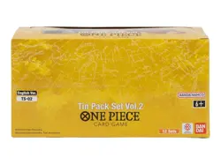 One Piece Card Game Tin Pack Set Vol.2 TS-02 Tins 12er Set CARD GAME ENG Neu OVP - Image 2