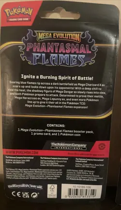 Pokemon TCG Phantasmal Flames Blister Packs With Promo Cards Coin Bundle of 2 - Image 4