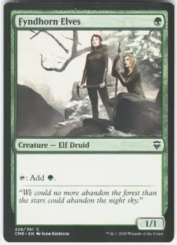 Fyndhorn Elves C Commander Legends 228 NM - Image 1
