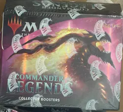 COLLECTOR Booster Box ~ COMMANDER LEGENDS MTG sealed WotC. - Image 1