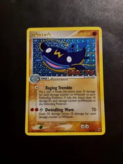 Pokemon Card - Whiscash Deoxys 28/107 Reverse Holo Stamped - Image 1