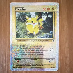 Pokemon TCG Pikachu 86/110 Legendary Collection Reverse Holo Basic 50 HP - Image 1