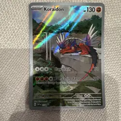Pokemon Koraidon Promo Exclusive Holo 130 HP 014 Scarlet & Violet Promo Card - Image 1