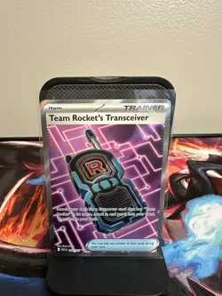 Team Rocket's Transceiver 263/217 Ultra Rare ME: Ascended Heroes Pokemon NM - Image 4