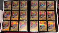 Lot Of 170 Roaring Moon EX 262/182 SV04 Paradox Rift Hyper Rare Pokemon w/Binder - Image 3