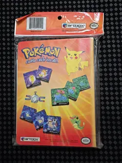 1999 Pokemon Action Flipz Sticker Album Vintage Factory Sealed NEW - Image 2