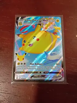 Pokemon TCG Flying Pikachu VMAX Celebrations 007/025 Holo Ultra Rare - Image 1