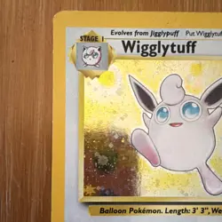 Pokemon TCG Wigglytuff Holo Rare Base Set 2 Stage 1 80 HP 19/130 English Wizards - Image 3
