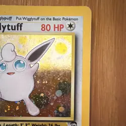 Pokemon TCG Wigglytuff Holo Rare Base Set 2 Stage 1 80 HP 19/130 English Wizards - Image 4