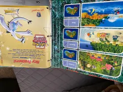 Full 18/18 Pokemon southern islands collection with binder - Image 2